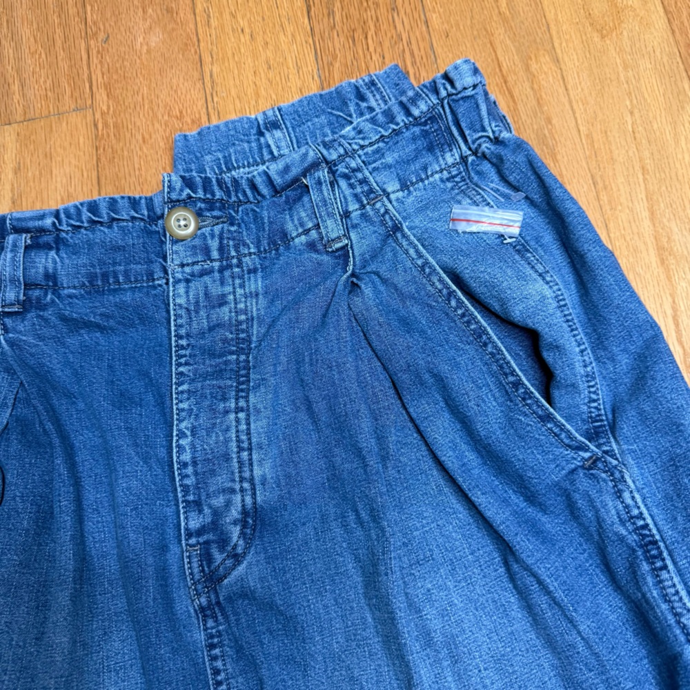 Free People Sawyer Pull On Boyfriend Jeans, size S NWT - Picture 4 of 5
